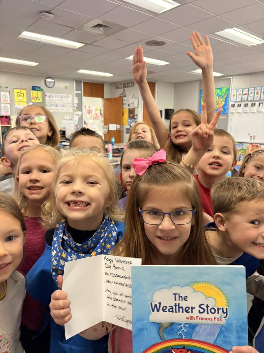 Mrs. Gabehart ❤️ (@miss_kelli) on Twitter photo 50 States Update: Got an awesome package from New Hampshire today! Meteorologist <a href="/WxCyrena/">🌩️ Meteorologist Cyrena Arnold 🌪️</a> sent us a book about weather that she wrote. We loved it and learned a lot! We have some future meteorologists in here 🌦️⚡️☔️🌪️ @BWE_Principal 50 States Update: Got an awesome package from New Hampshire today! Meteorologist <a href="/WxCyrena/">🌩️ Meteorologist Cyrena Arnold 🌪️</a> sent us a book about weather that she wrote. We loved it and learned a lot! We have some future meteorologists in here 🌦️⚡️☔️🌪️ @BWE_Principal