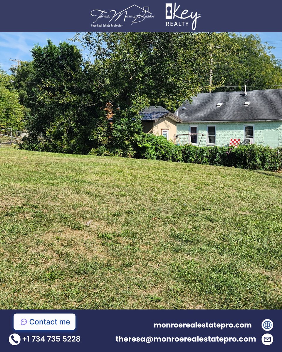 tbarton2's tweet photo. 📉🏡 Price Drop Alert! Located near the Arthur Lesow Community Center, Towne Square Market and Downtown Monroe. Perfect for anyone looking to invest or build their own home #PriceReduction #LandForSale #BuildYourDream #MonroeRealEstate #InvestInLand #VacantLot #MichiganRealEstate https://t.co/C6zvrsqs7M