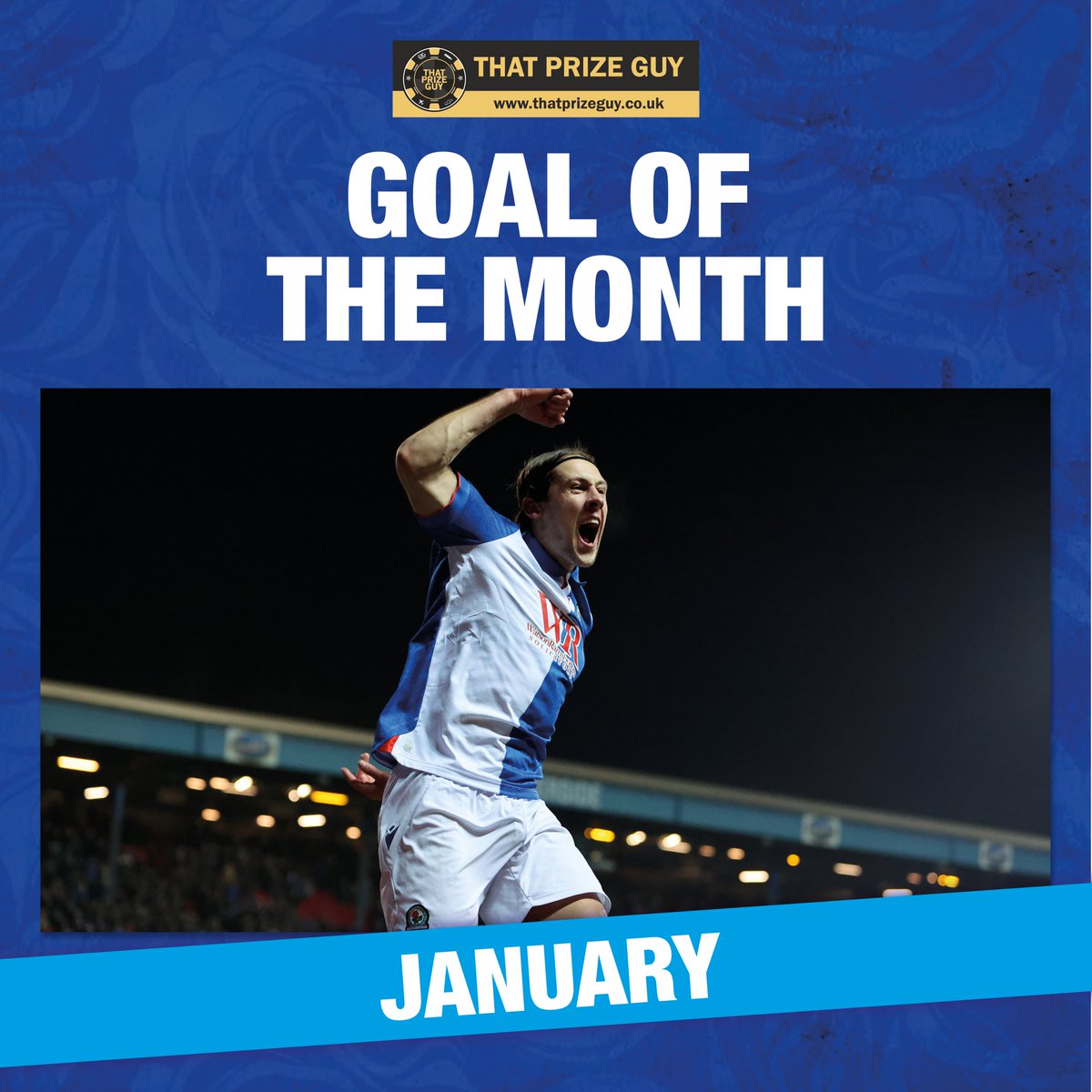 Blackburn Rovers (@rovers) on Twitter photo ๐๐ <a href="/CallumBrittain1/">Callum Brittain</a> is a double award-winner this month!
You voted our reigning Player of the Month's peach against Portsmouth as our January Goal of the Month ๐
<a href="/ThatPrizeGuy/">That Prize Guy</a> | #Rovers ๐ตโช๏ธ ๐๐ <a href="/CallumBrittain1/">Callum Brittain</a> is a double award-winner this month!
You voted our reigning Player of the Month's peach against Portsmouth as our January Goal of the Month ๐
<a href="/ThatPrizeGuy/">That Prize Guy</a> | #Rovers ๐ตโช๏ธ