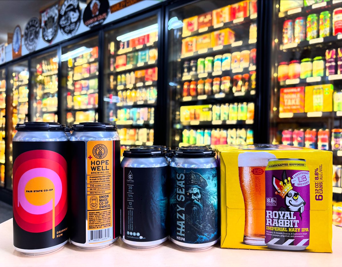 Harley's Liquor (@harleysliquor) on Twitter photo Dripping Sun- IPAπ§π
<a href="/FairStateCoop/">Fair State Co-op</a>
Hazy Seas- NEIPAπ
<a href="/CapBrew/">Capital Brewery & Bier Garten</a>
Royal Rabbit- Imperial Hazy IPAππ°
<a href="/lakefront/">Lakefront Brewery</a>
#newbeer #craftbeer #wibeer #goodbeer #beergoals #beervibes #beeroclock #fairstatecoop #capitalbrewing #lakefrontbrewing Dripping Sun- IPAπ§π
<a href="/FairStateCoop/">Fair State Co-op</a>
Hazy Seas- NEIPAπ
<a href="/CapBrew/">Capital Brewery & Bier Garten</a>
Royal Rabbit- Imperial Hazy IPAππ°
<a href="/lakefront/">Lakefront Brewery</a>
#newbeer #craftbeer #wibeer #goodbeer #beergoals #beervibes #beeroclock #fairstatecoop #capitalbrewing #lakefrontbrewing