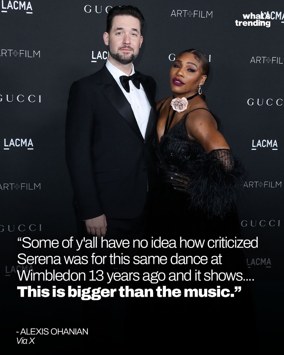 What's Trending (@whatstrending) on Twitter photo Alexis Ohanian defends Serena Williams after criticism for her Super Bowl 2025 cameo with Kendrick Lamar. 
His response follows Stephen A. Smith’s comment about divorcing his wife if she trolled an ex, referencing Serena's past with Drake. #SuperBowl2025 Alexis Ohanian defends Serena Williams after criticism for her Super Bowl 2025 cameo with Kendrick Lamar. 
His response follows Stephen A. Smith’s comment about divorcing his wife if she trolled an ex, referencing Serena's past with Drake. #SuperBowl2025