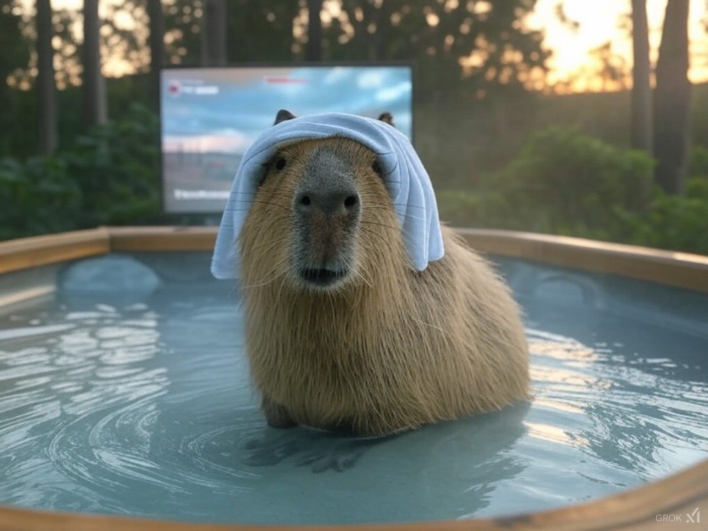 me watching some <a href="/TheDBGrinder/">The DB Grinder</a> to forget the crazy world around me