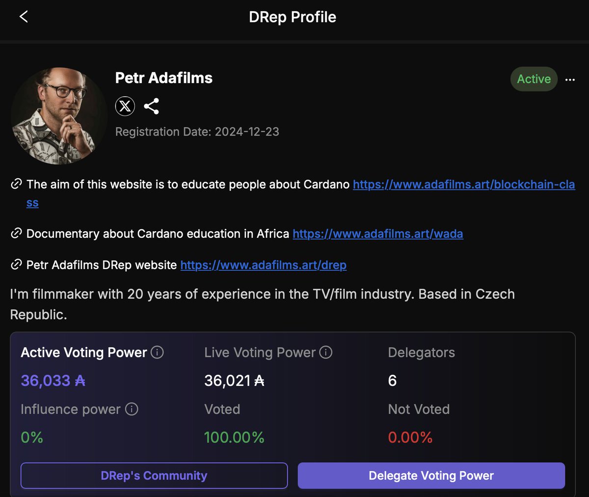 Cardano governance is only a few weeks old and it's already generating a lot of heated discussion. I guess that's okay, we all knew that decentralised decision-making wouldn't be easy. Many discussions are about the role of a DRep, let me give you my perspective.
First of all, I