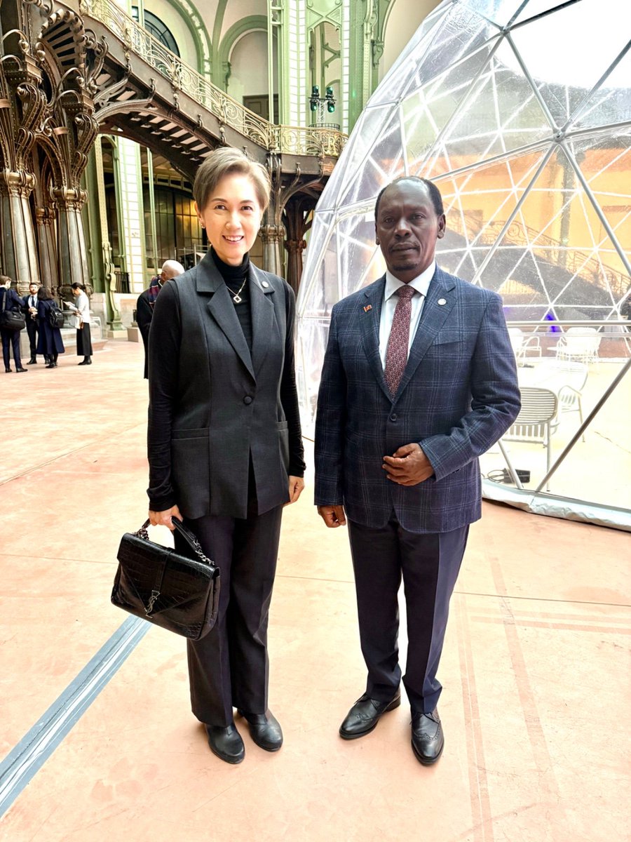 Today at the closing plenary of the AI Action Summit, I had the honour of meeting Singapore’s Hon. Minister Josephine Teo. We reaffirmed our partnership as leading tech nations and our shared ambition to connect Africa and Southeast Asia’s digital economies. I also reiterated our