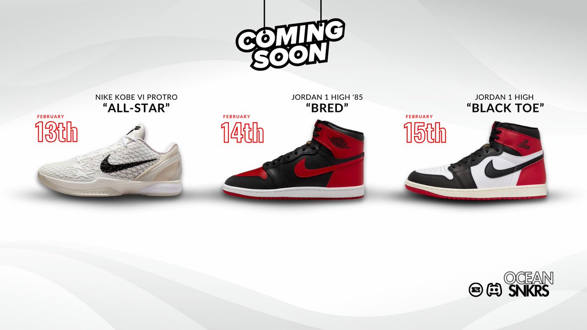 Big SNKRS Drops Incoming!🚨
Ready to cook?🧑‍🍳

We’re giving 10% OFF on our services to help you secure your pairs!🔥

🎁 GIVEAWAY: 2x Mini Box Basic (2 Winners)! 🎁

1️⃣☑️ Like this post 🩵
2️⃣🔁 Retweet
3️⃣👥 Tag 2 REAL friends 

Join us now👉 discord.gg/G9GXw5vYkH 🌊