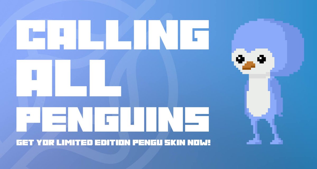 localuniverseio's tweet image. The new @pudgypenguins skin has landed! 🐧✨ 

Drip into something fresh with our latest drop which will last for seven days! And yes, our pudgy friends can purchase it with $PENGU or $LUX!  

This is just the beginning - watch how we're extending our utility across tokens!…