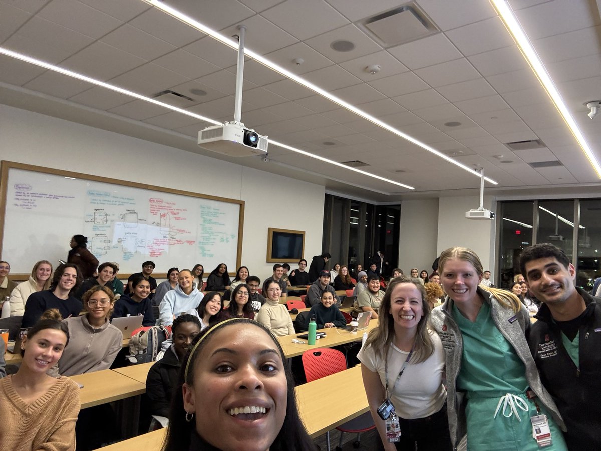Fun evening talking to OSU pre-med students on how to navigate each stage of medical training. Maybe we inspired some future surgeons!