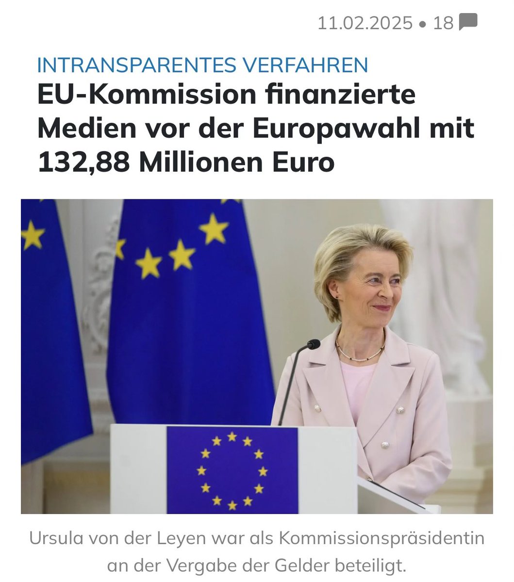 queru_lant's tweet image. Die totalitäre EU kauft sich die öffentliche Meinung.

Aber Musk und X wollen sie wegen "Einflussnahme" zensieren und überwachen.