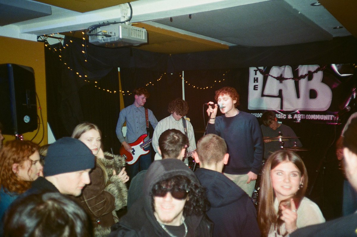 _CLOUDBURST__'s tweet image. Couple of film snaps taken by our man Scout from our headliner at the Lab in December. If you missed us there you can catch us at @blackprincenn on Friday April 18th supported by Marnies Girl and more x ☁️💥