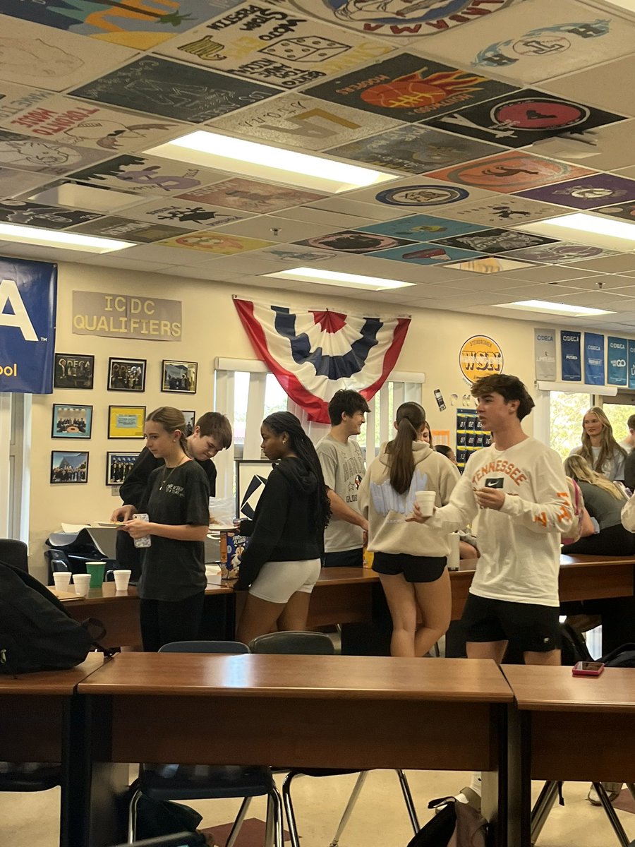 Marketing Information Management branded vs generic taste testing day #gshsdeca