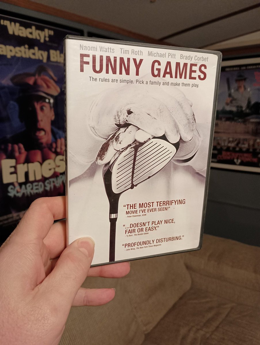 JacobMarleyX's tweet image. Time for a revisit! 
Funny Games (2007) 🏌️🍳🩸
#USVersion 🎬