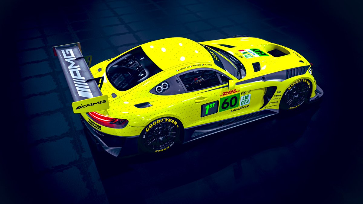 berzerkdesign's tweet photo. #yellowbeast for @IronLynx_ in @FIAWEC with @amgmotorsport 💛 https://t.co/5GUjBT59T2
