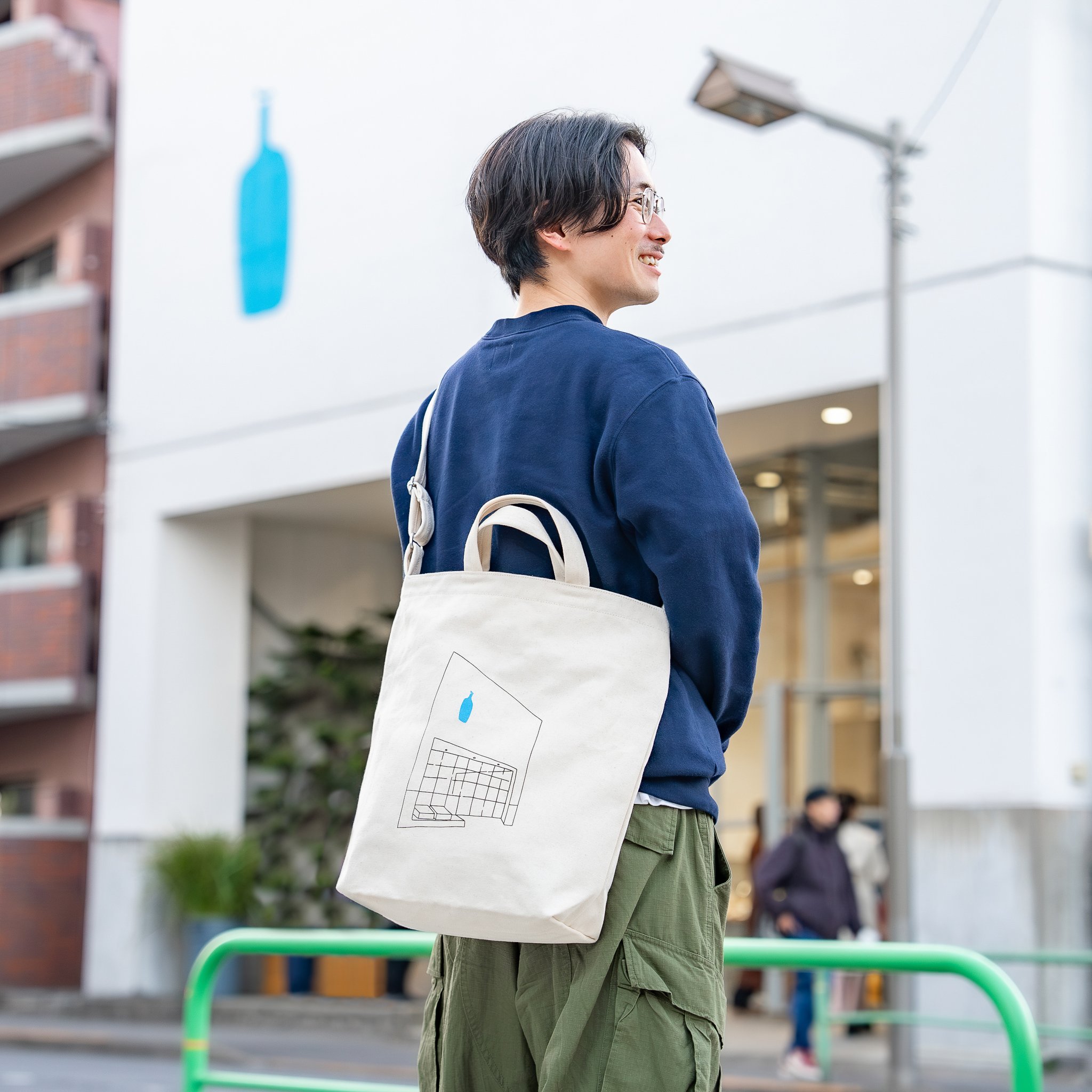 【数量限定・未使用】ブルーボトルコーヒー 日本上陸10周年記念 清澄トート Blue Bottle Coffee - 【数量限定・未使用】ブルーボトル