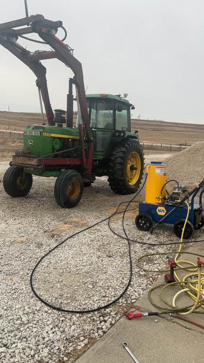 Should have bought a hot water pressure washer years ago