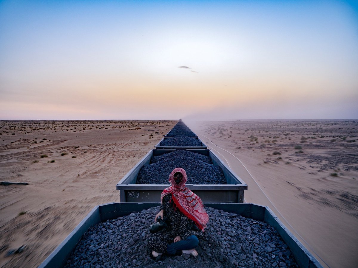 Mauritania Iron Ore Train

_