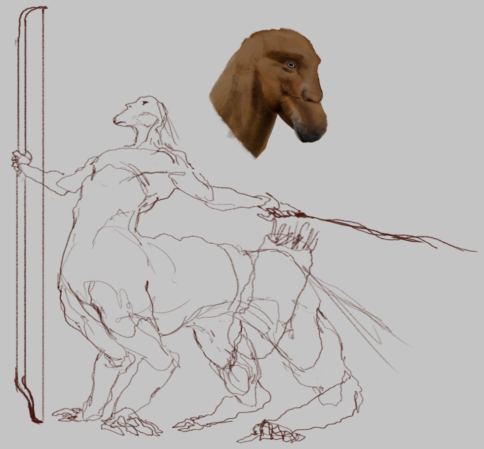 incredibly rough "centaur" concept