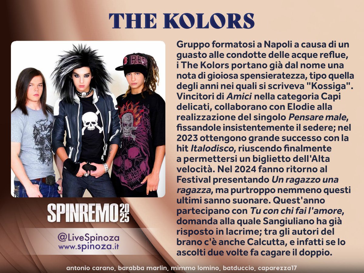 Tocca ai The Kolors
#Sanremo2025