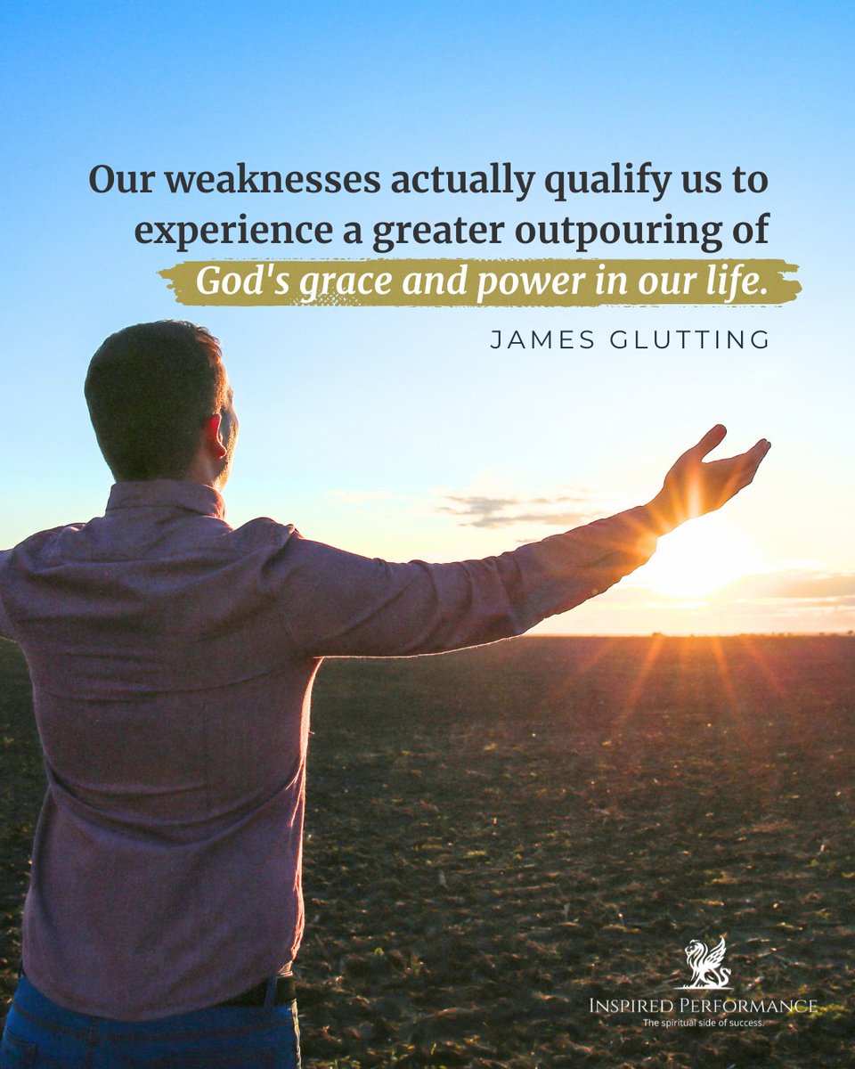 inspiredper's tweet image. Discover how God can transform your life—even in your weakest moments. Visit our website, inspiredperformance.org, and step into His grace and power today!

#InspiredPerformance #GraceInWeakness #StrengthInGod