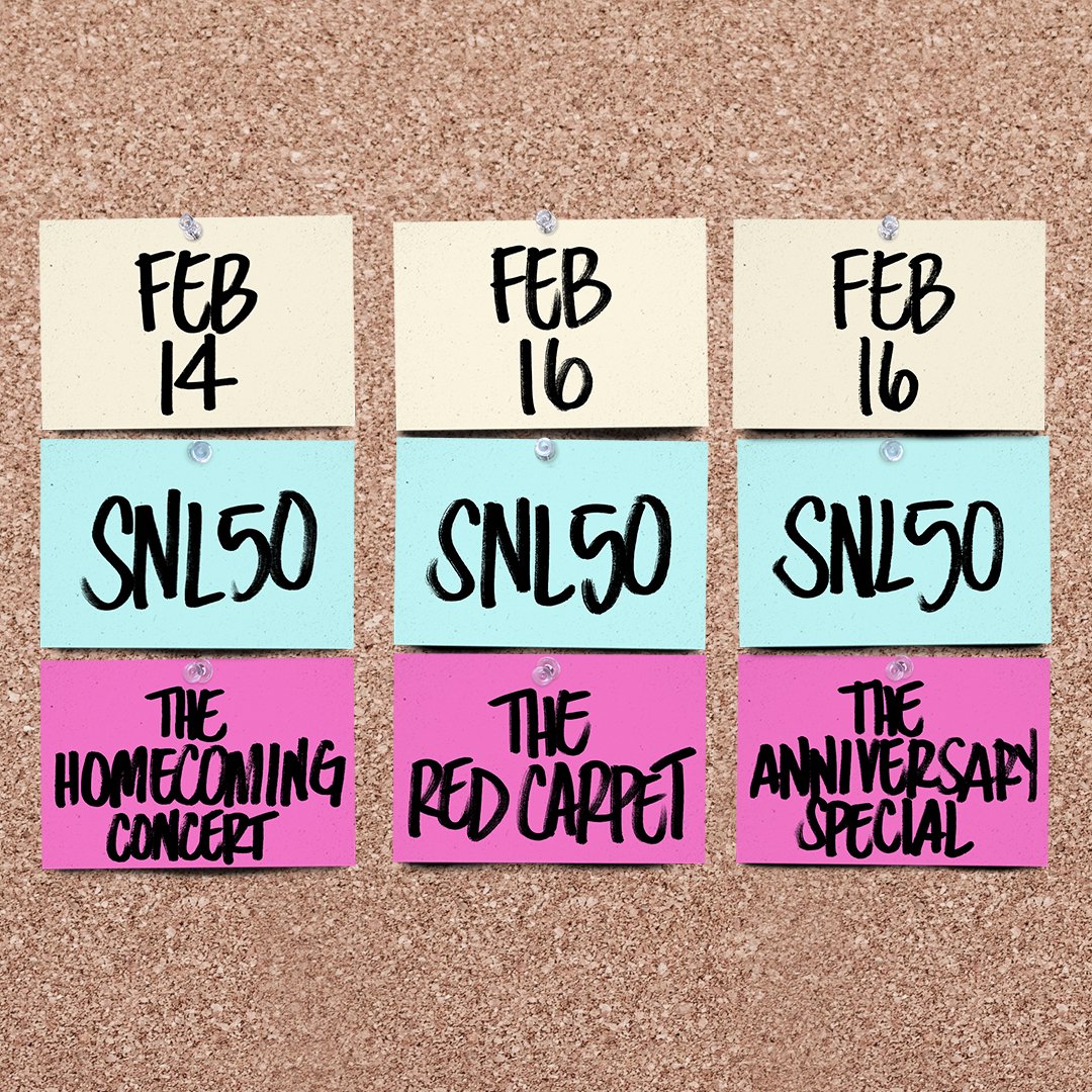 SNL50 weekend!!!
