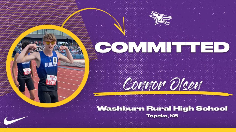 Congrats to Connor Olsen on his commitment to run cross country &amp; track and field at Kansas Wesleyan!!!