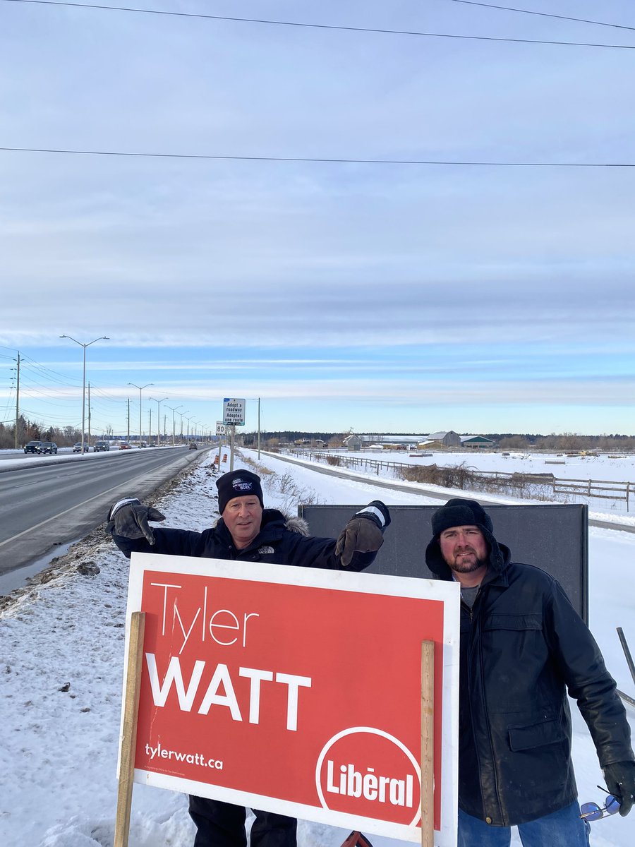 <a href="/tylerwatt90/">Tyler Watt 🇨🇦</a> is the strong voice that #Nepean deserves‼️ After being out in the riding again this evening, it is clear his momentum is building. From investing in &amp; safeguarding our public schools to fixing our Healthcare system, it is time to turn Nepean RED‼️💪 <a href="/OntLiberal/">Ontario Liberal Party | Parti Libéral de l'Ontario</a>