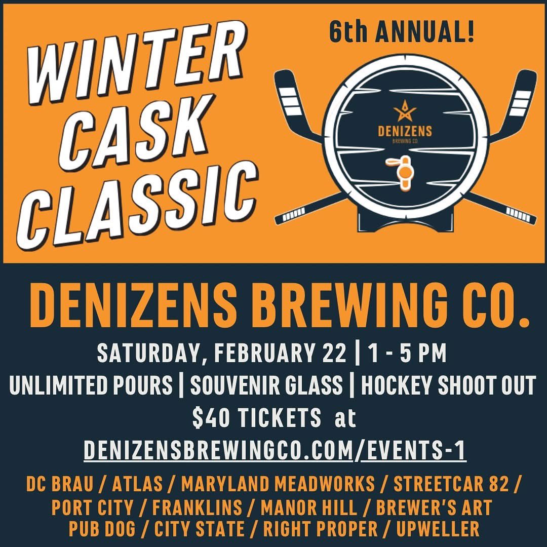 Festival time and it’s a beauty. Our friends at <a href="/DenizensBrewing/">Denizens Brewing Co.</a> are hosting the Winter Cask Classic, don’t miss it! Attention <a href="/SPBWUS/">SPBWUS</a>