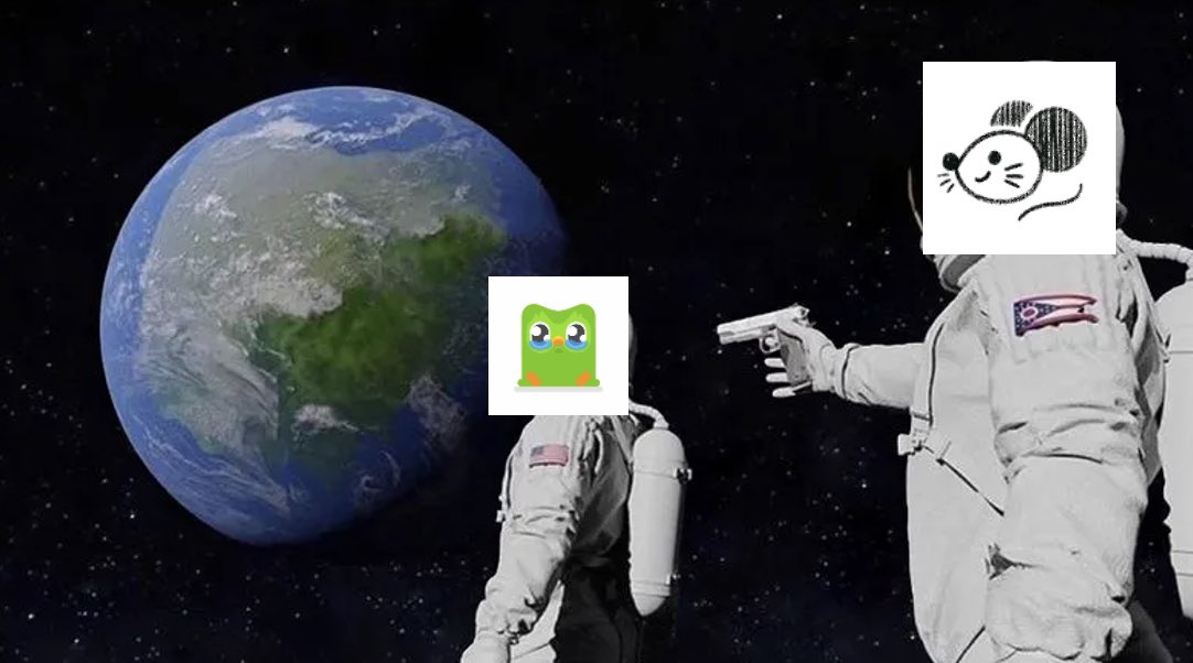 <a href="/duolingo/">Duolingo</a> Damn did our mouse do this⁉