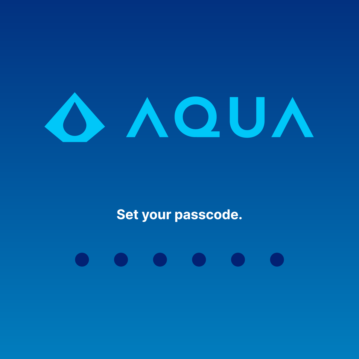 Protect your funds. 🔐 You can now set a PIN code for an extra layer of  security on your #Bitcoin. Keep in mind, AQUA is a hot wallet. Your PIN  only prevents