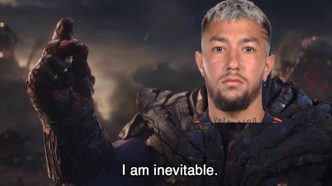 BaileyBergdolt's tweet photo. Weird ending, but what a player. Essentially made @avery_wilhite fall in love with the club. Gonna miss you king🟠🔵 Go be great Lucho https://t.co/saOdLI8SSQ