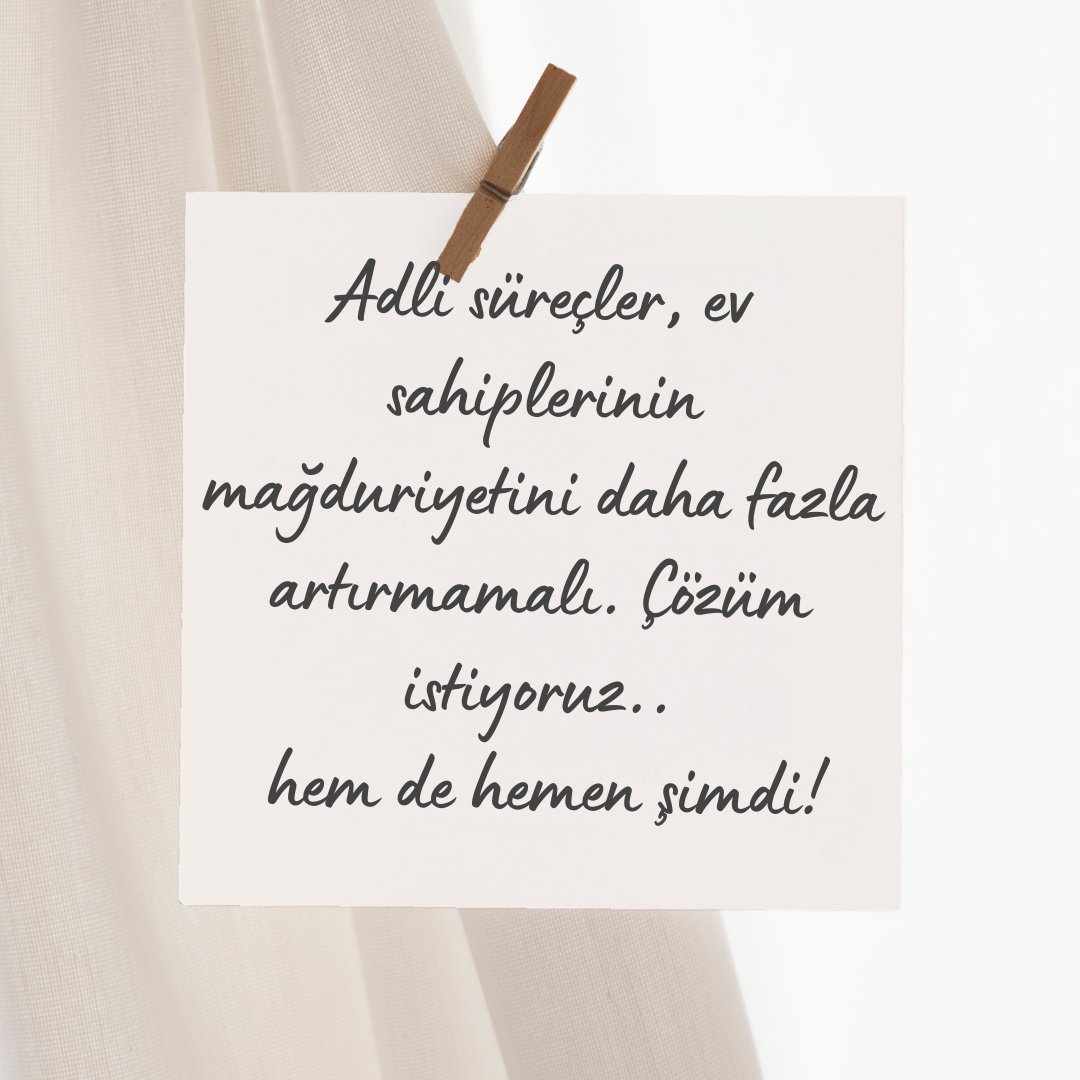 #EvsahibineAdalet istiyoruz...