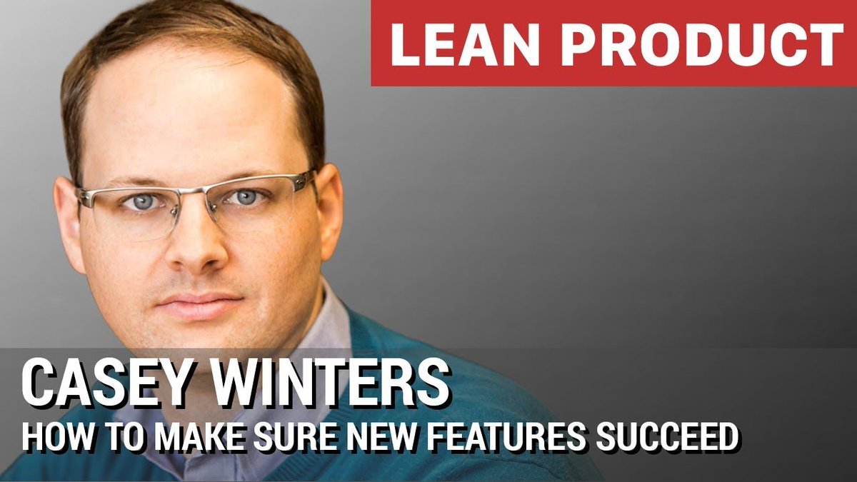 Dan Olsen (@danolsen) on Twitter photo Great talk by @Eventbrite Chief Product Officer <a href="/onecaseman/">Casey Winters</a> on "How to Make Sure New Features Succeed" from <a href="/LeanProdMeetup/">Lean Product Meetup</a>: buff.ly/37IYXeA. Be notified of videos from top #prodmgmt & #growth speakers by subscribing to my #YouTube channel: buff.ly/2NskTkQ Great talk by @Eventbrite Chief Product Officer <a href="/onecaseman/">Casey Winters</a> on "How to Make Sure New Features Succeed" from <a href="/LeanProdMeetup/">Lean Product Meetup</a>: buff.ly/37IYXeA. Be notified of videos from top #prodmgmt & #growth speakers by subscribing to my #YouTube channel: buff.ly/2NskTkQ
