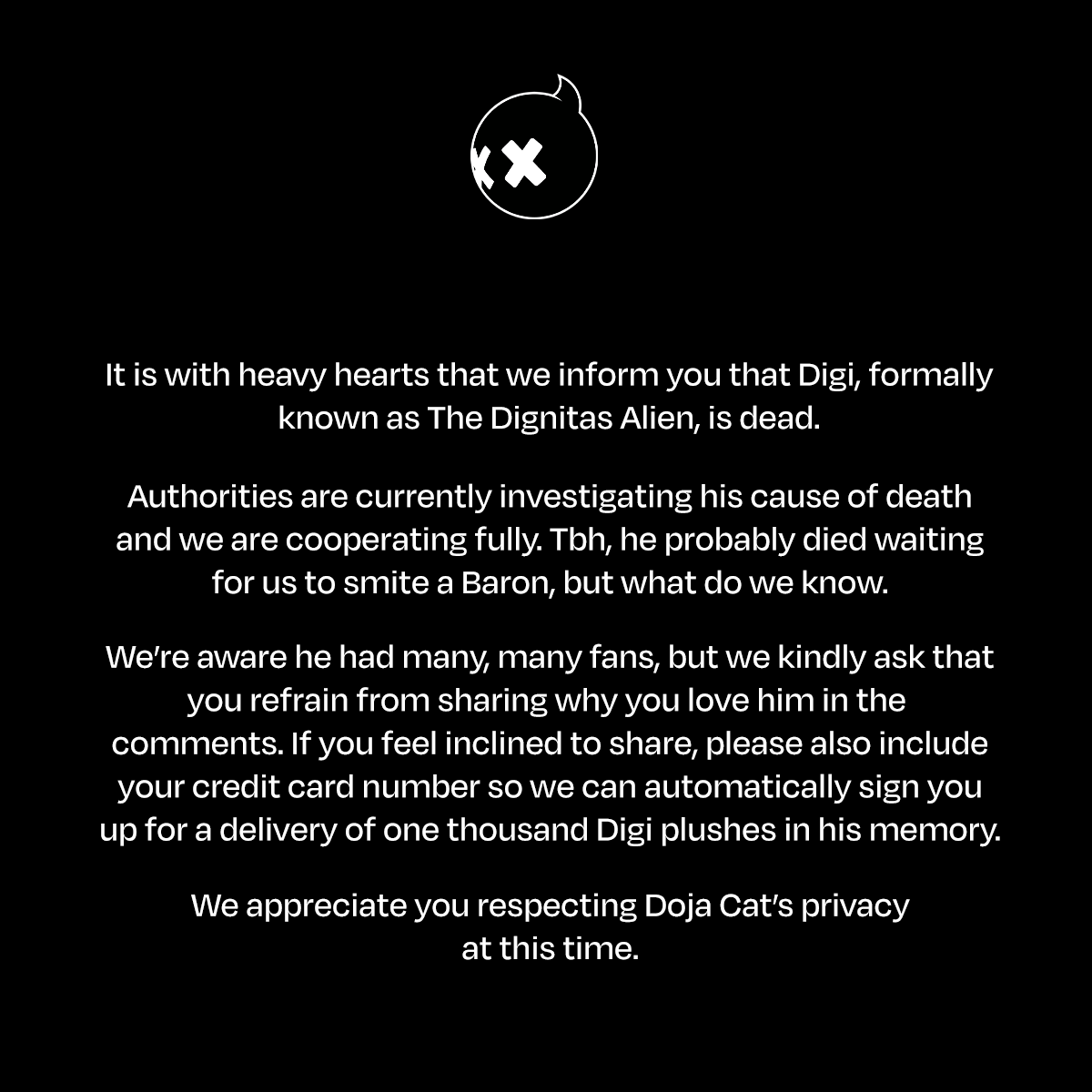 Dignitas tweet media