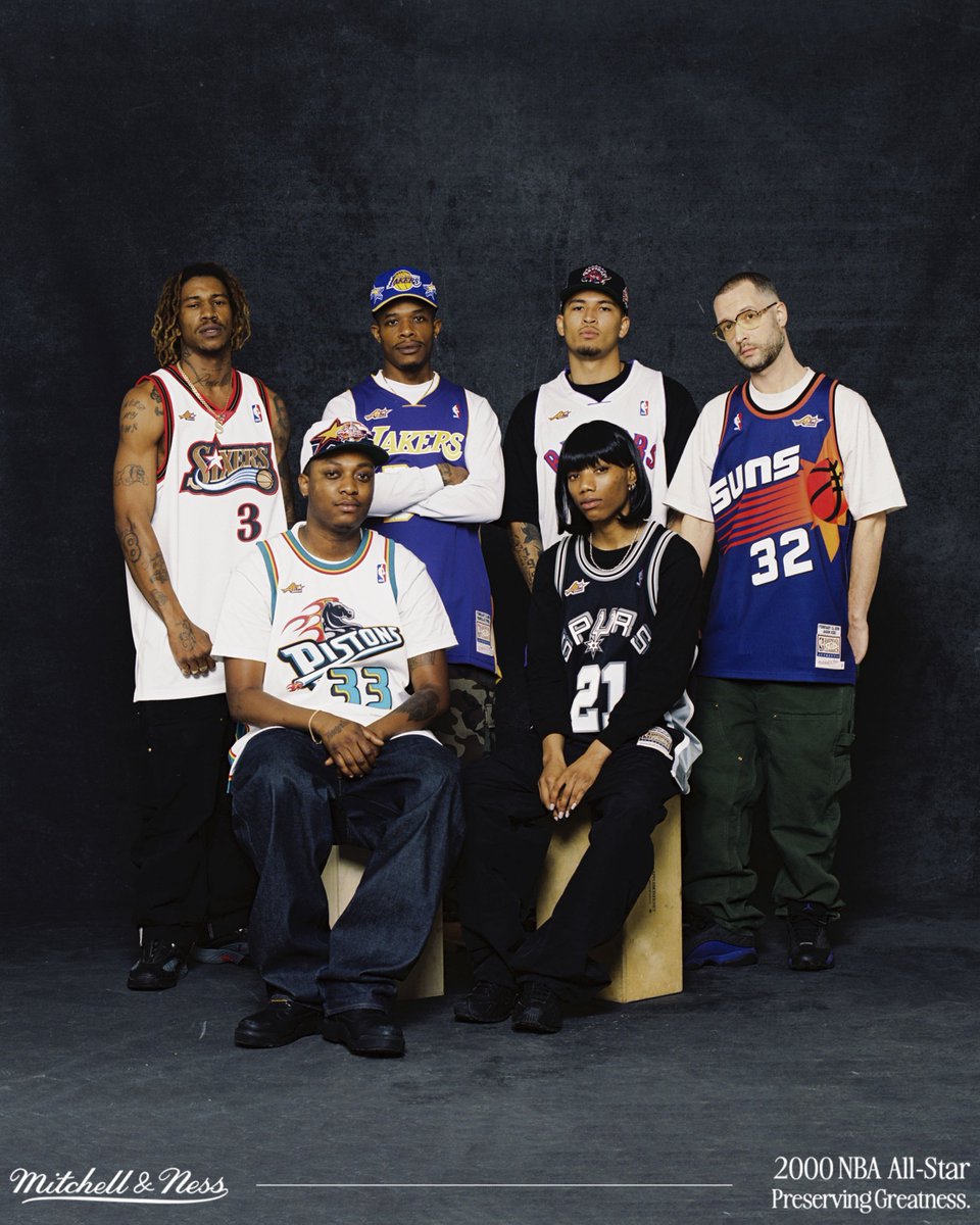 New Authentic 2000 NBA All-Star Jerseys ⭐ What a time