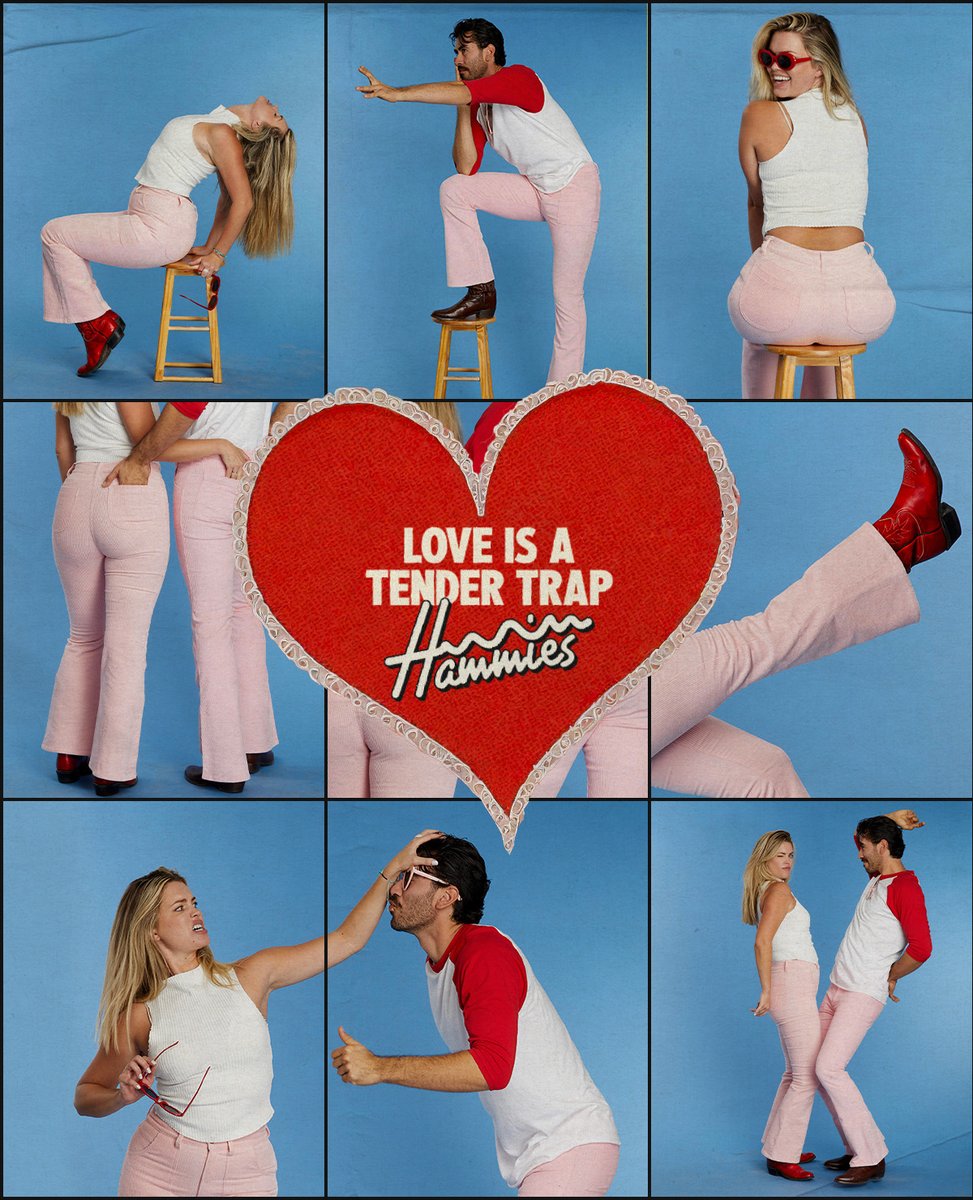 Love is messy. Your bells don’t have to be. Classic silhouette, high-waisted, clean lines. Those eyes, those thighs, they’re part of the tender trap.