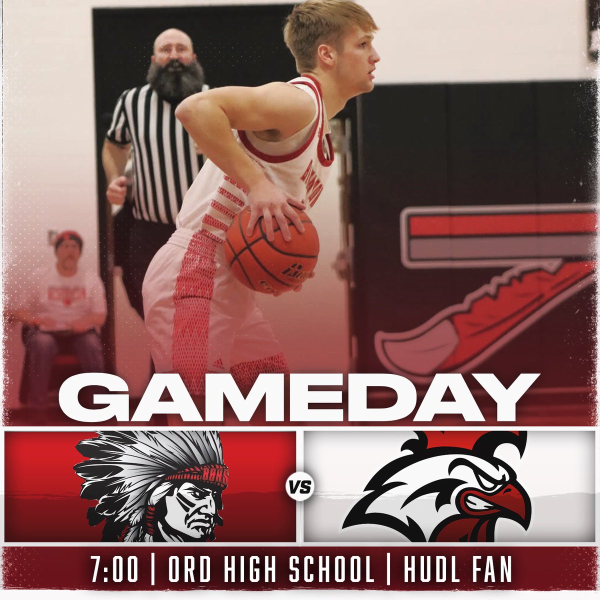 ‼️GAMEDAY‼️

🆚Ord
📍Ord High School 
⏰Girls V:5:30 Boys V:7:00
📺Hudl Fan