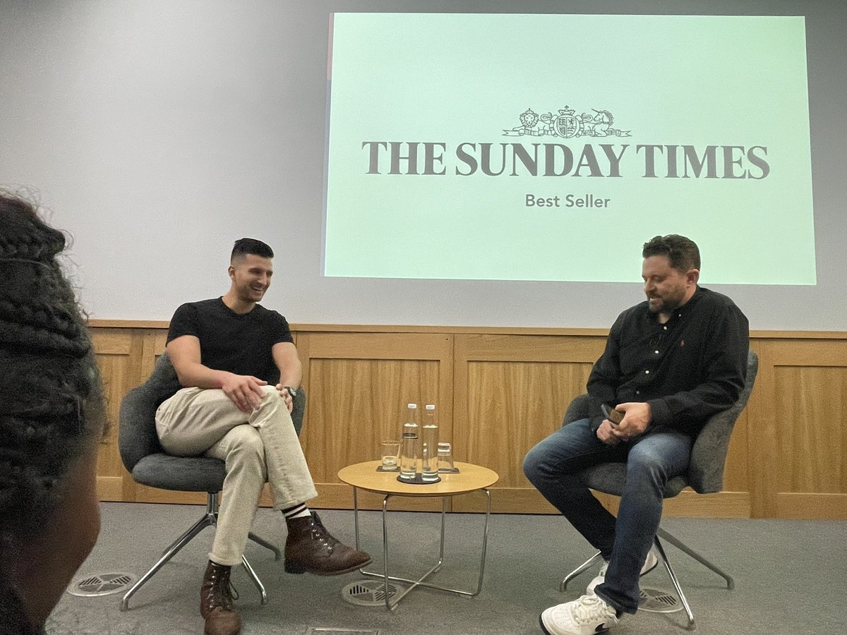 andycoleynlp's tweet image. Fantastic to hear from @SahilBloom tonight and get his new book the 5 types of wealth. Thank you to @DanielPriestley and @itsscoreapp for hosting. And for Daniel giving a shout out to my book that’s out in 2 weeks #leadershipisaskill via @RethinkPress