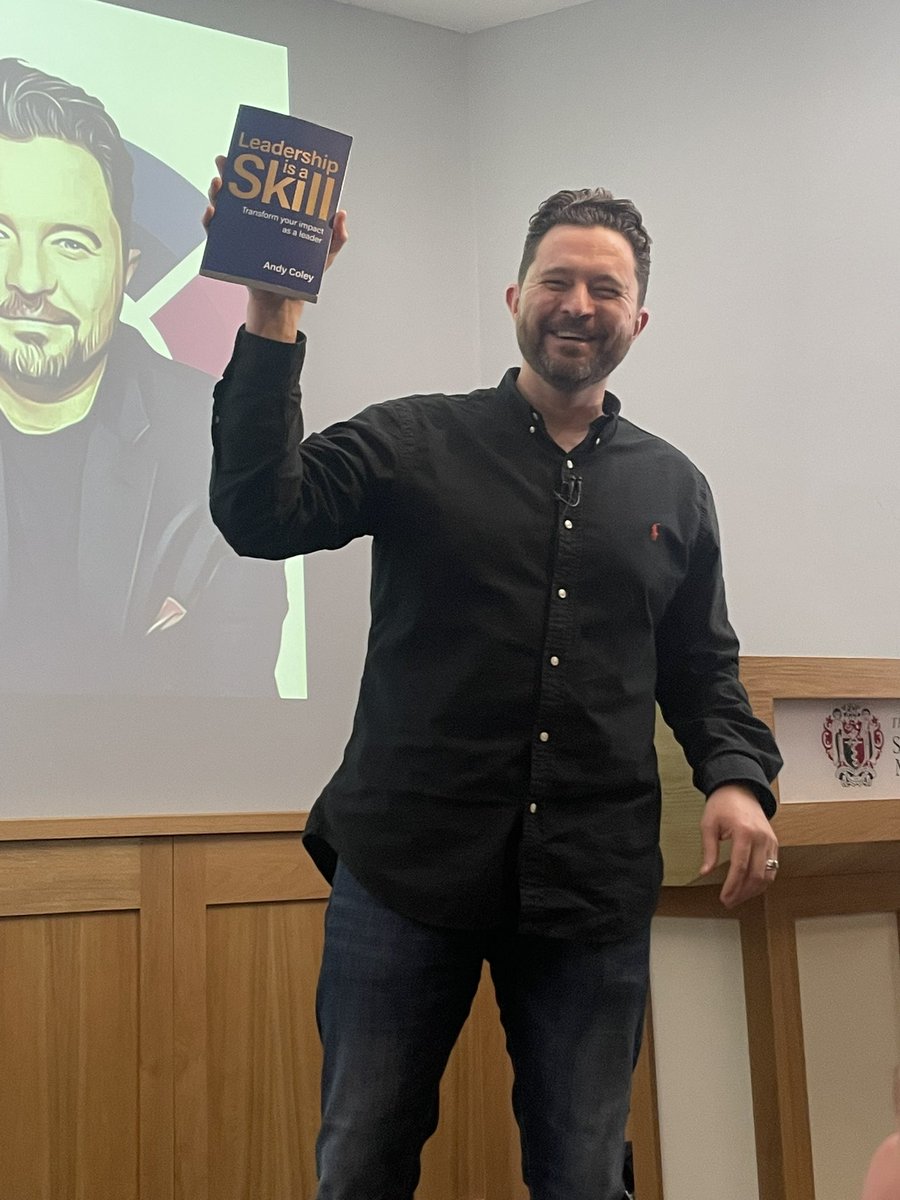 andycoleynlp's tweet image. Fantastic to hear from @SahilBloom tonight and get his new book the 5 types of wealth. Thank you to @DanielPriestley and @itsscoreapp for hosting. And for Daniel giving a shout out to my book that’s out in 2 weeks #leadershipisaskill via @RethinkPress