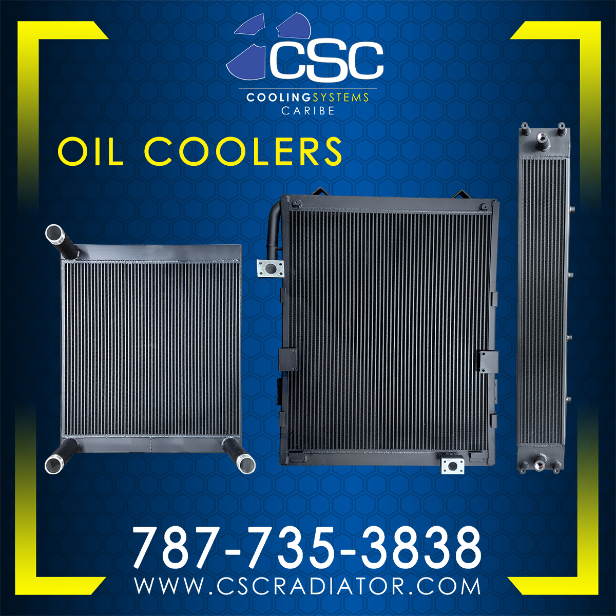 cscradiator's tweet image. All aluminum bar &amp;amp; plate oil coolers.

Contact us and ask one of our sales reps for our all-aluminum products.
📲787-735-3838
🌐cscradiator.com

#allaluminumbarandplateoilcooler #oilcooler #cscradiator #aluminumoilcooler