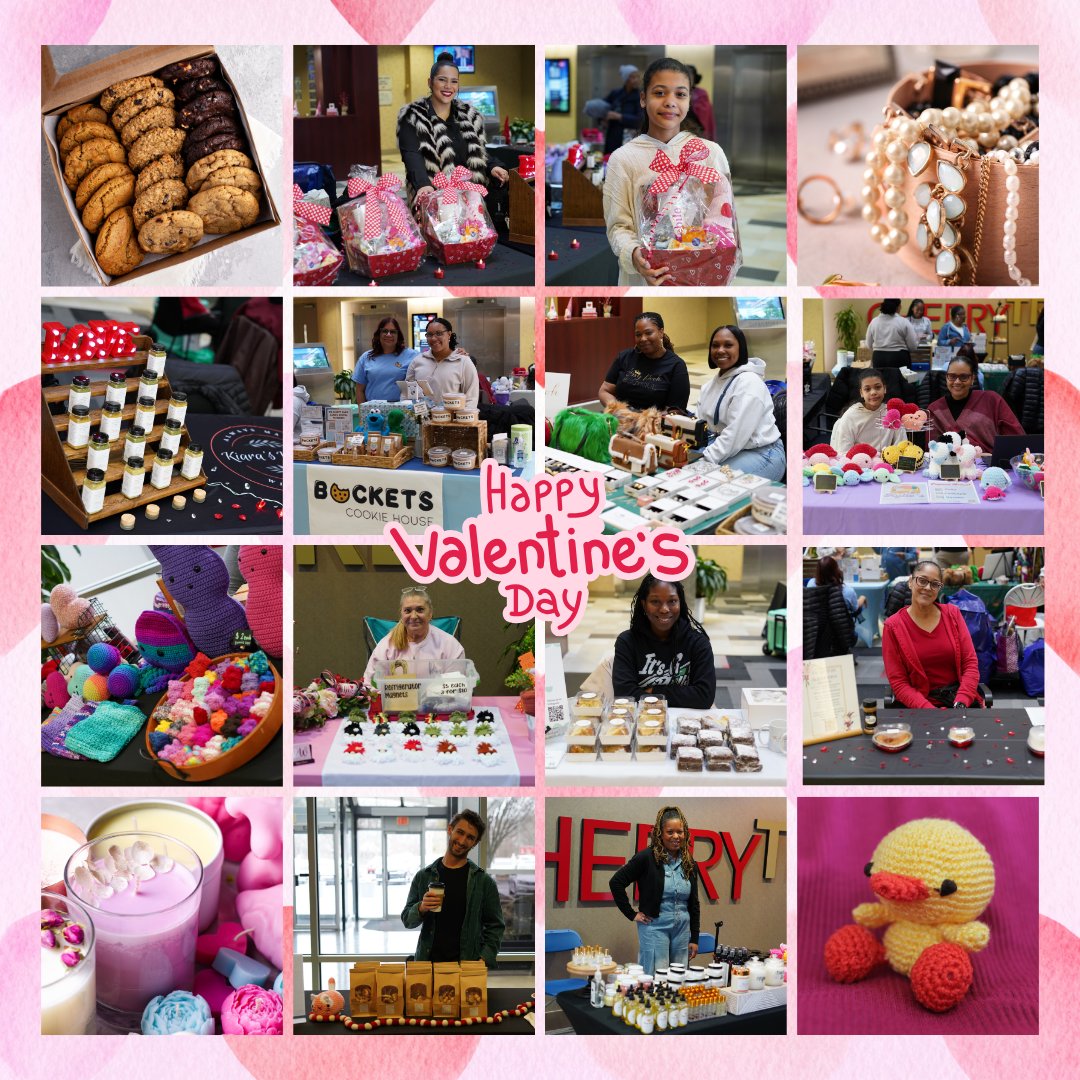 Happy Early Valentine's Day! 💝 

Thanks to all the Vendors who participated &amp; all the customers who supported these small business'. 🎁
#CherryTreeCorporateCenter #CherryTree #CherryHillNJ #OfficeSpace #SmallBiz #NJ