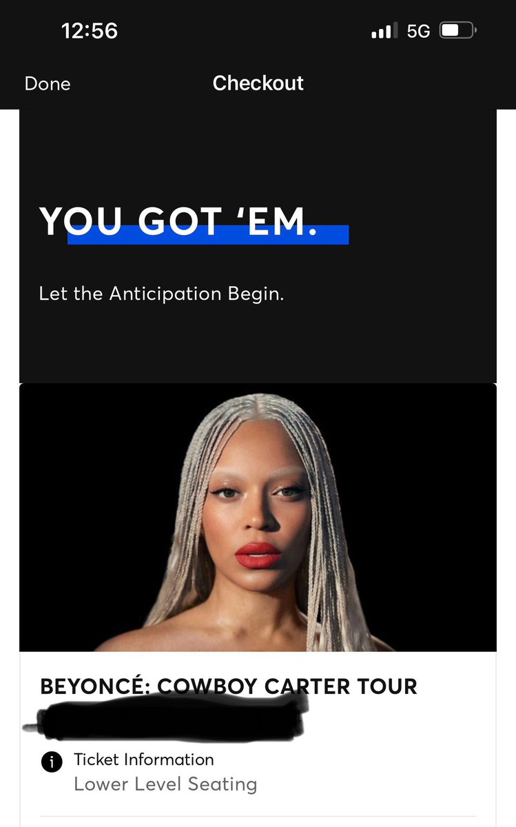 I got tickets for Houston night 2! Yeehaw! #CowboyCarterTour #COWBOYCARTER #Beyhive #beyonce