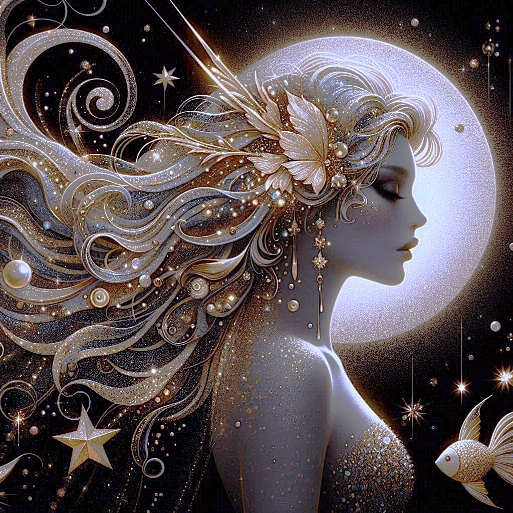 Tonight’s full moon, the Harvest Moon, casts golden light over the fields. 🌕 It celebrates abundance and quiet gratitude.🍂

今宵の満月、ハーベストムーンが野に黄金の光を注ぐ。🌕豊かさを祝い、静かに感謝を届ける。🌾

#AI画像 #いやし #人魚 #満月 #Aiart #デジタルアート