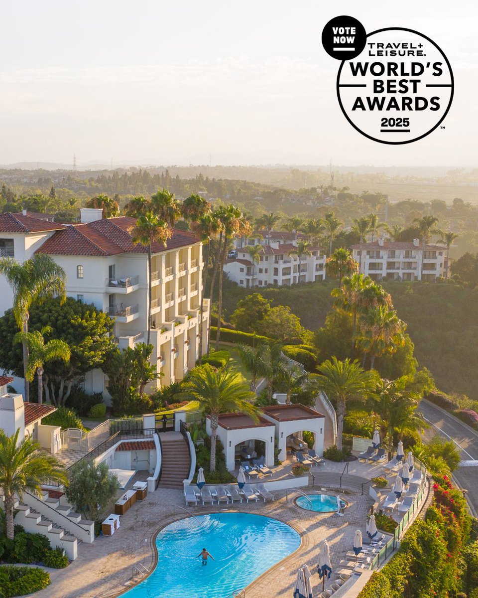 The polls are open! 🗳️

Cast your vote in @travelandleisure World’s Best Awards for a chance to win a 15,000 cash prize or a Viking cruise for 2 🛳️

We need your support in selecting Park Hyatt Aviara as your favorite travel escape of 2025!