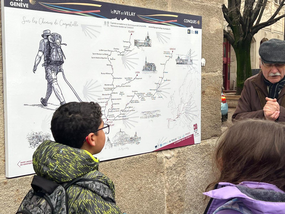 cracubillos's tweet photo. Seguiremos con nuestra experiencia @EUErasmusPlus por tierras francesas. Hoy hemos realizado visita cultural recorriendo la ciudad de Puy-en-Velay. @sepiegob #ErasmusPlus #MiErasmusPlus https://t.co/RIptTU1CWk