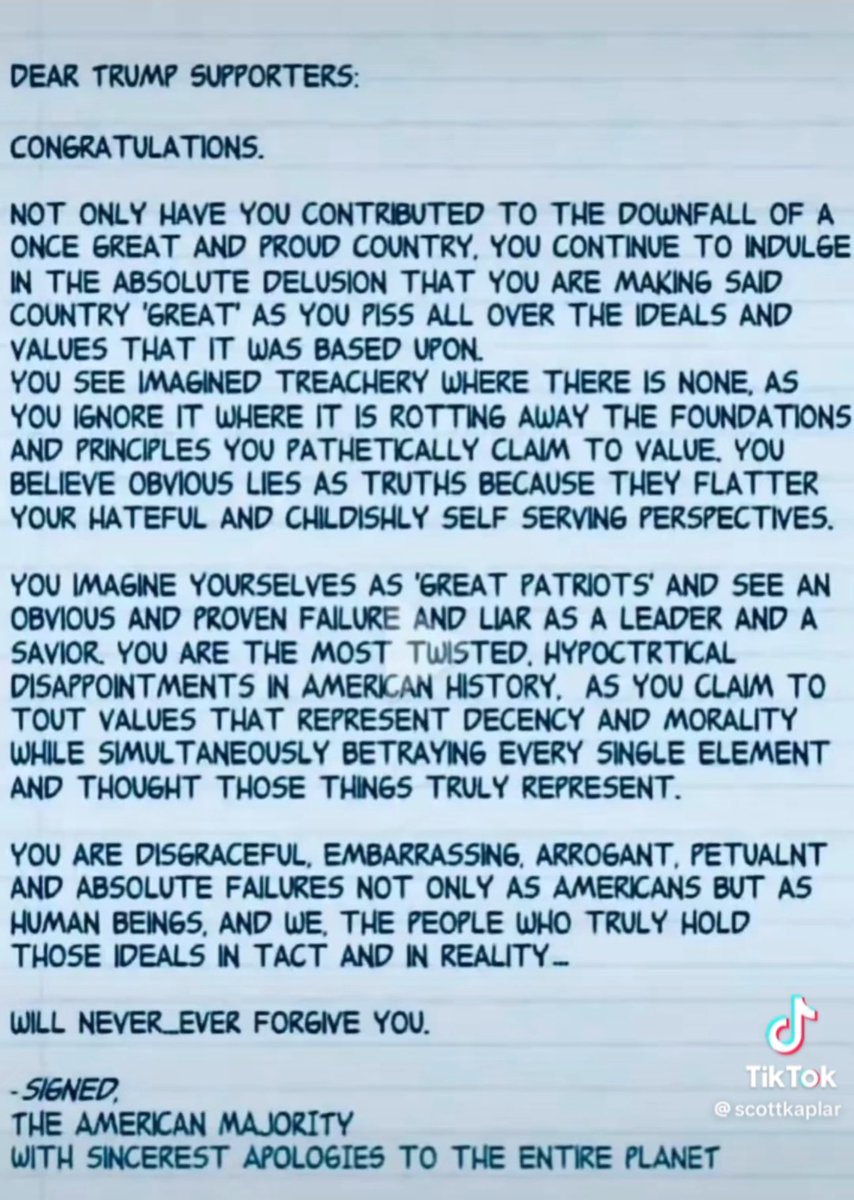 libbage55's tweet photo. #ResistanceUnited
I USUALLY HAVE A LOT TO SAY… but I have absolutely nothing to add to this.
Hard to believe, I know. https://t.co/YPM9wE6wfk