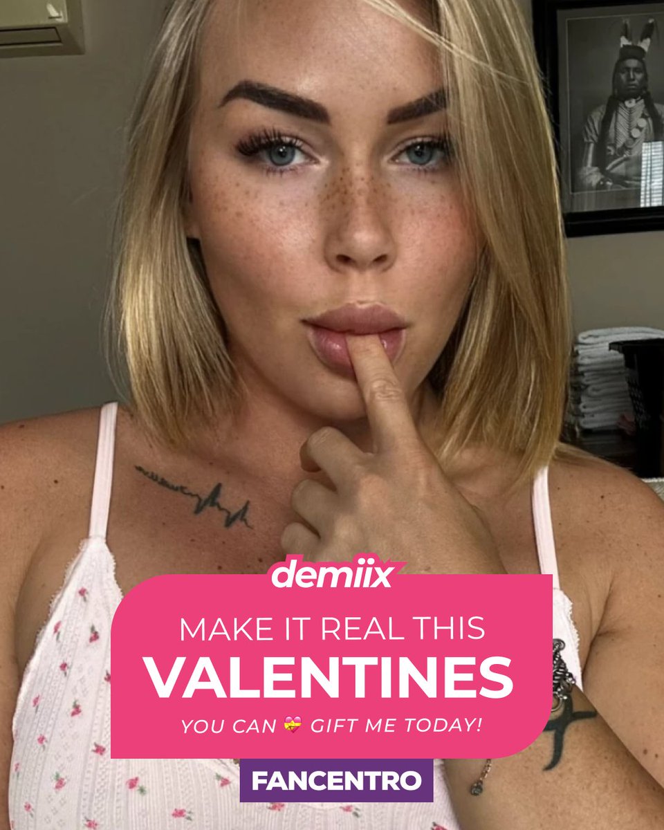 FanCentro's tweet photo. Make it real this Valentine's and take 50% OFF from @Demiix9. 

https://t.co/rgNQ3fNltI https://t.co/B7y2O6P13n