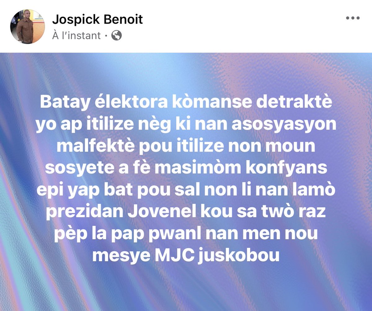 JospickBenoit's tweet photo. https://t.co/QeS7dZdwNt