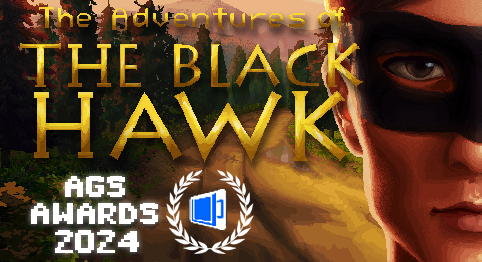 I'm very proud to be nominated in six categories at the AGS Awards 2024. 

- Best Game of the Year.
- Best Audio. 
- Best Visuals. 
- Best Writing.
- Best Character.
- Best Gameplay.

It was something I could never have imagined in my wildest dreams. Being the first game I