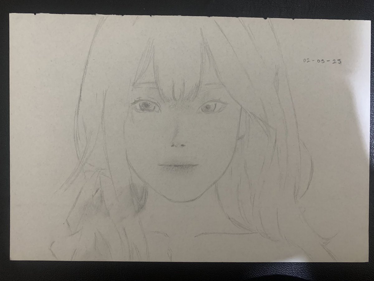 Nnom_ya's tweet photo. unfinished work 

#drawing
#sketchart https://t.co/smz0o5wHM8