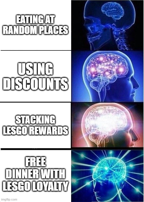lesgo_in's tweet photo. From casual eater to financial genius in 4 steps 🍽️🧠✨ https://t.co/NpxciSujNz