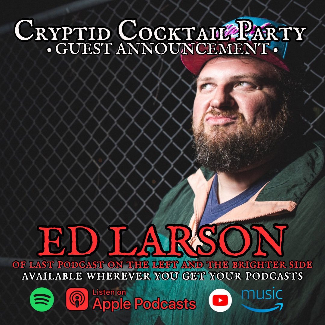 Don’t normally announce guests before the episode drops but for this…I’ll make an exception